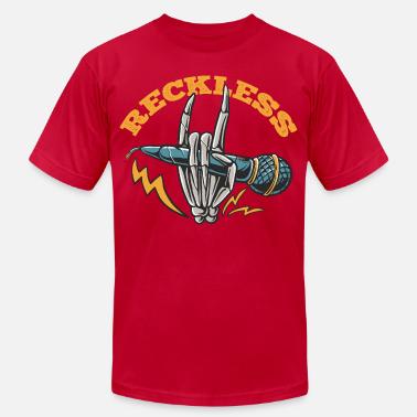 Reckless Skeleton hand' Men's T-Shirt 